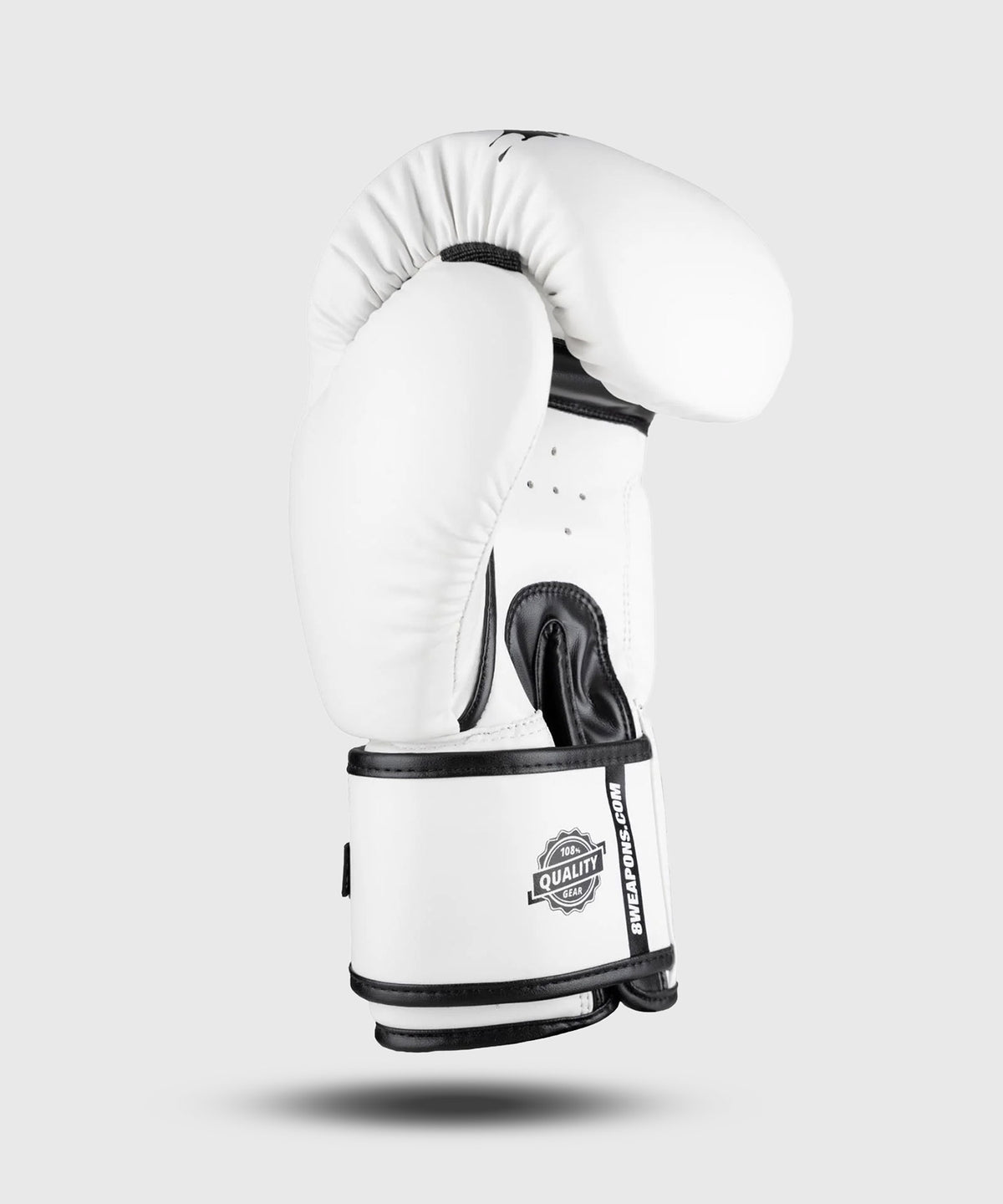 8 Weapons Unlimited Boxhandschuhe - Weiß/Schwarz