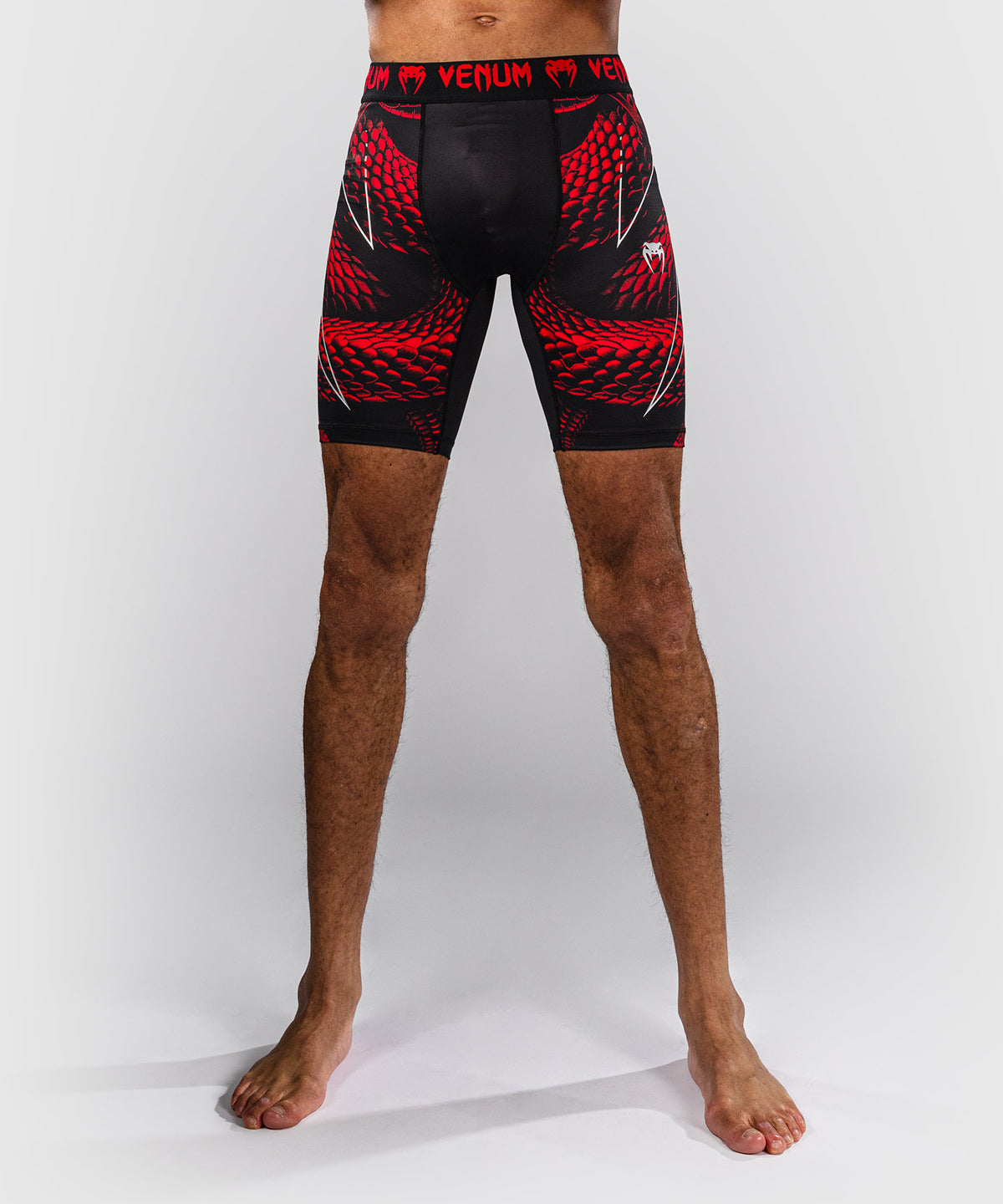Venum Matupa Pantaloncini a Compressione - Nero/Rosso/Argento