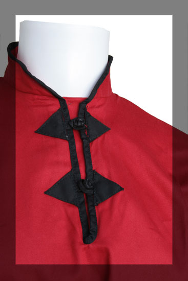 Veste de Kung-Fu Fujimae - Rouge