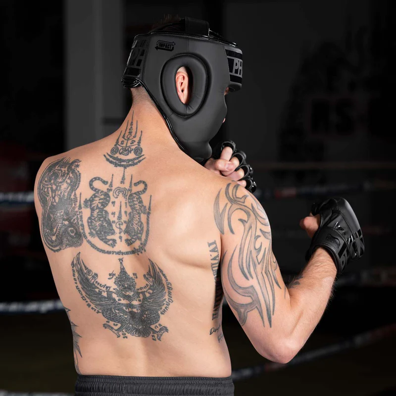 Phantom Athletics Apex Kopfschutz Vollgesicht – Schwarz