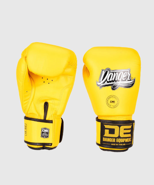 Danger Classic Thai Guantoni da Boxe - Giallo