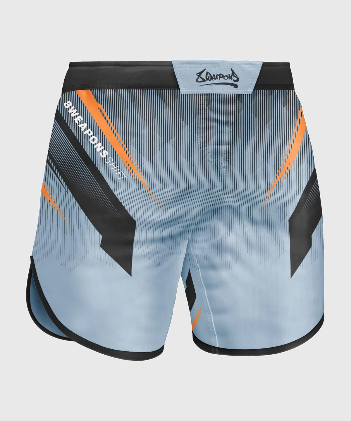 8 Weapons Shift Fightshorts - Azul/Negro/Naranja