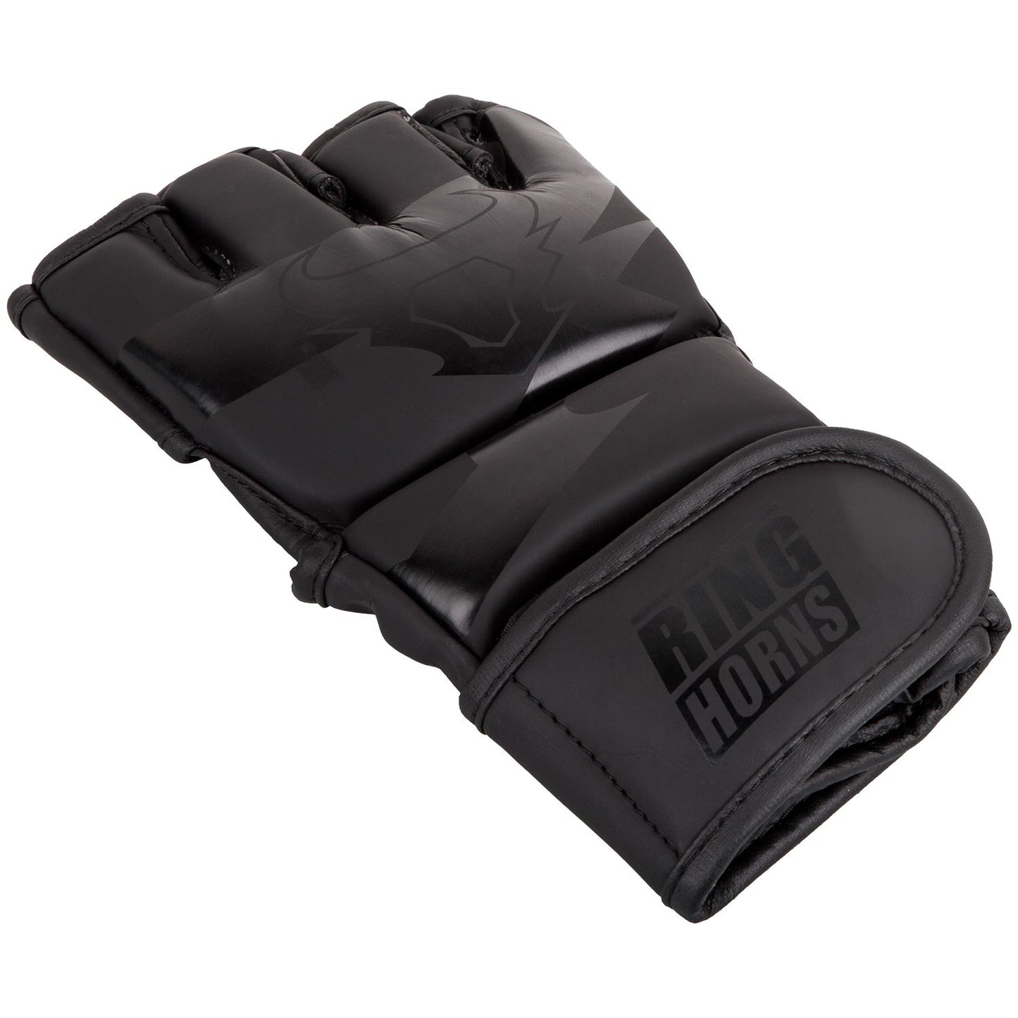 Ringhorns Charger by Venum Guanti MMA - Nero/Nero
