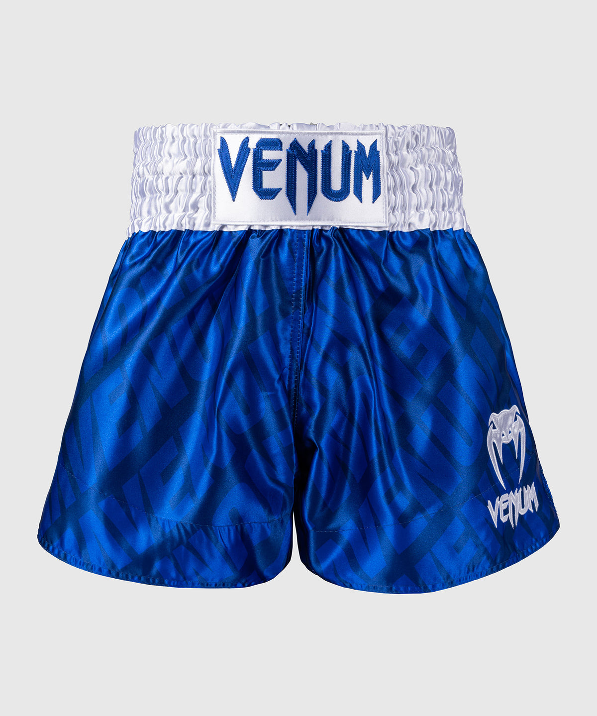 Short de Muay Thai Venum Contender XT – Bleu Royal/Blanc