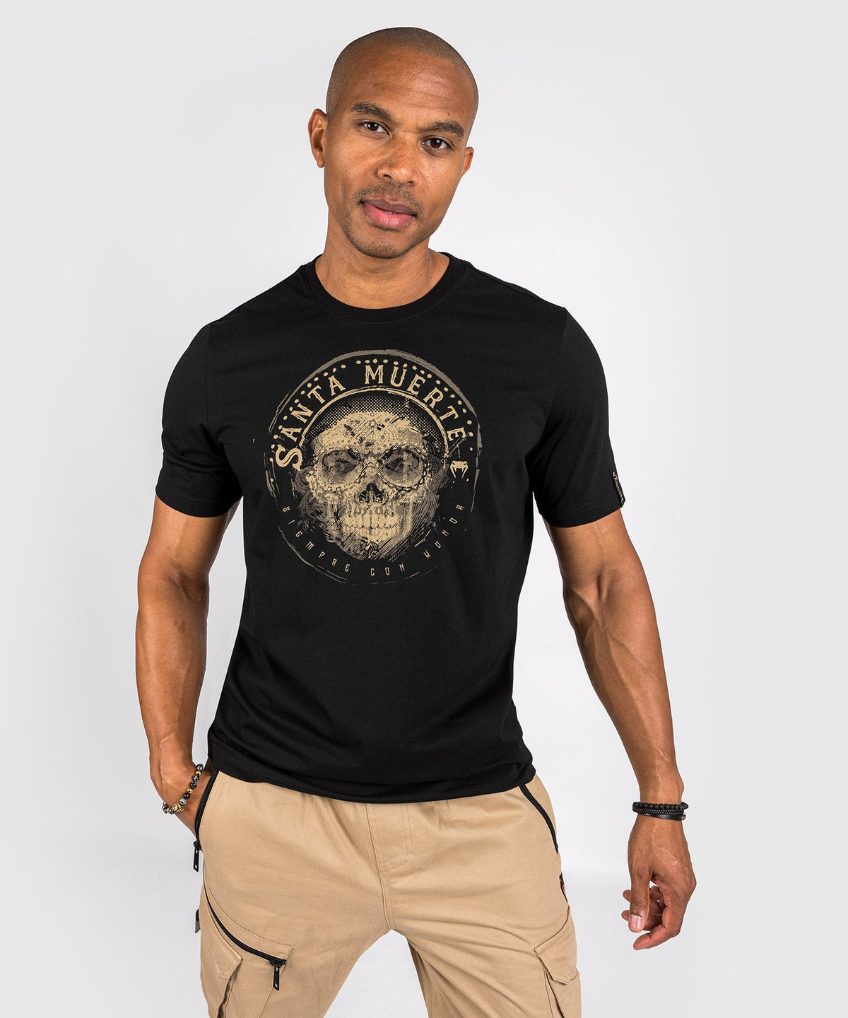 T-shirt Santa Muerte Dark Side Venum - Noir/Marron