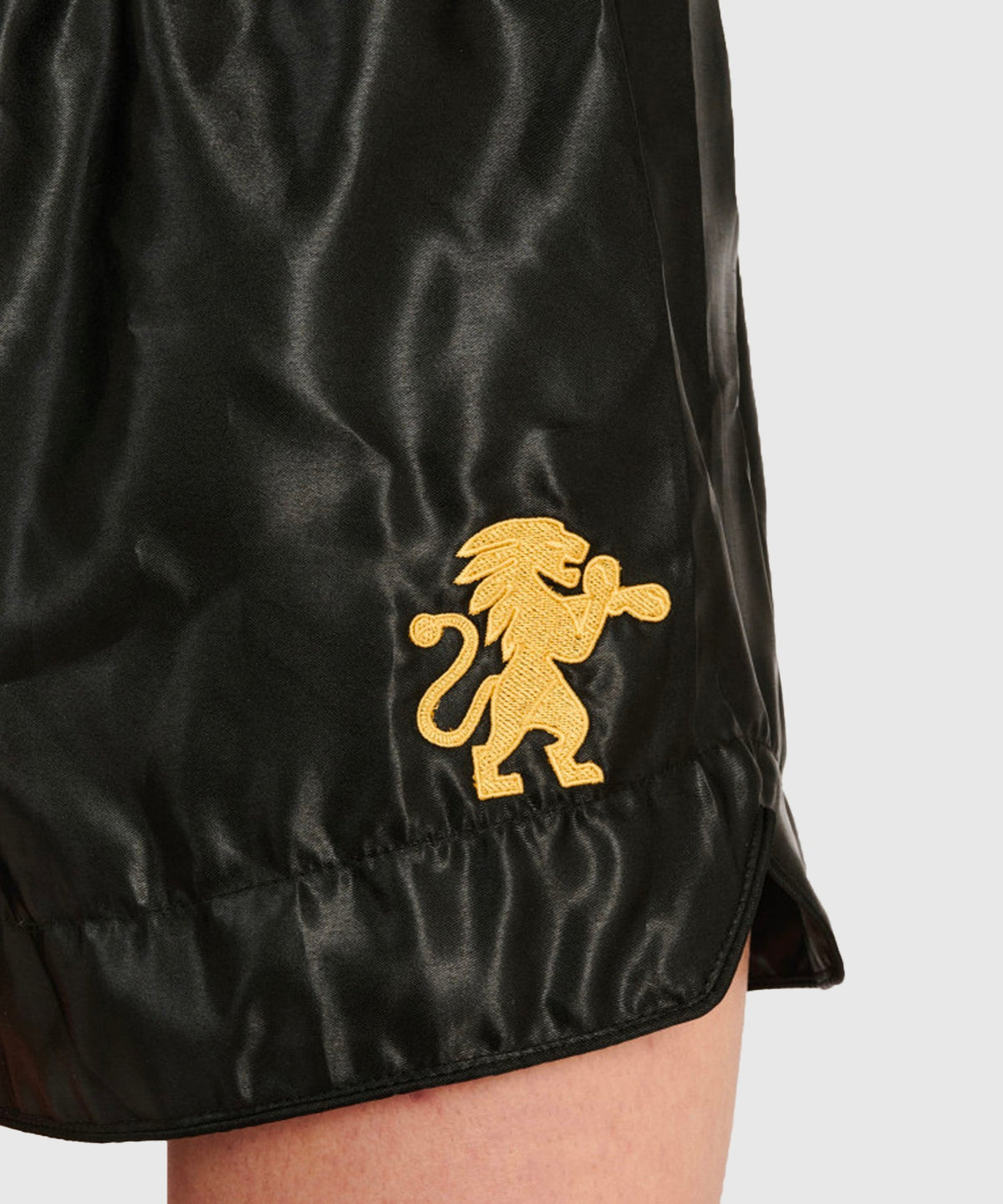 Leone Basic Muay Thai Shorts - Schwarz