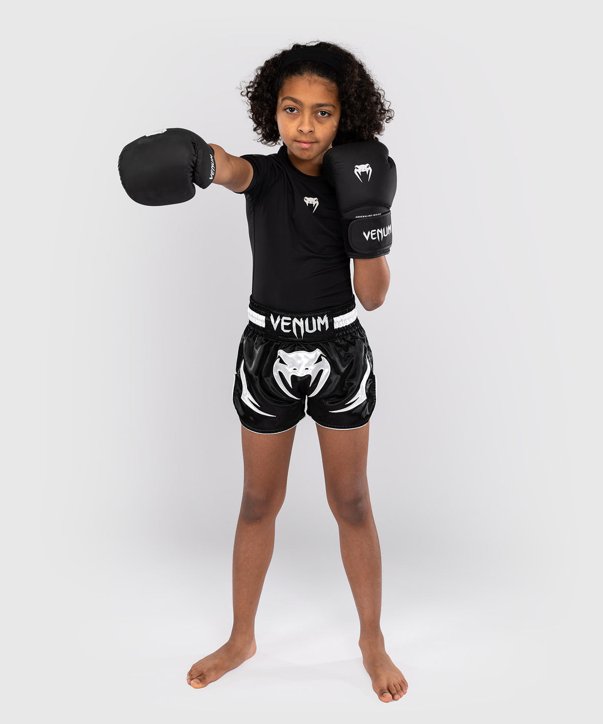 Venum Inferno Pantaloni Thai per Bambini - Nero