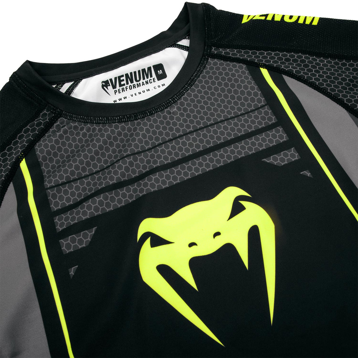 Venum Technical 2.0 Rashguard - Langarm - Schwarz/Gelb