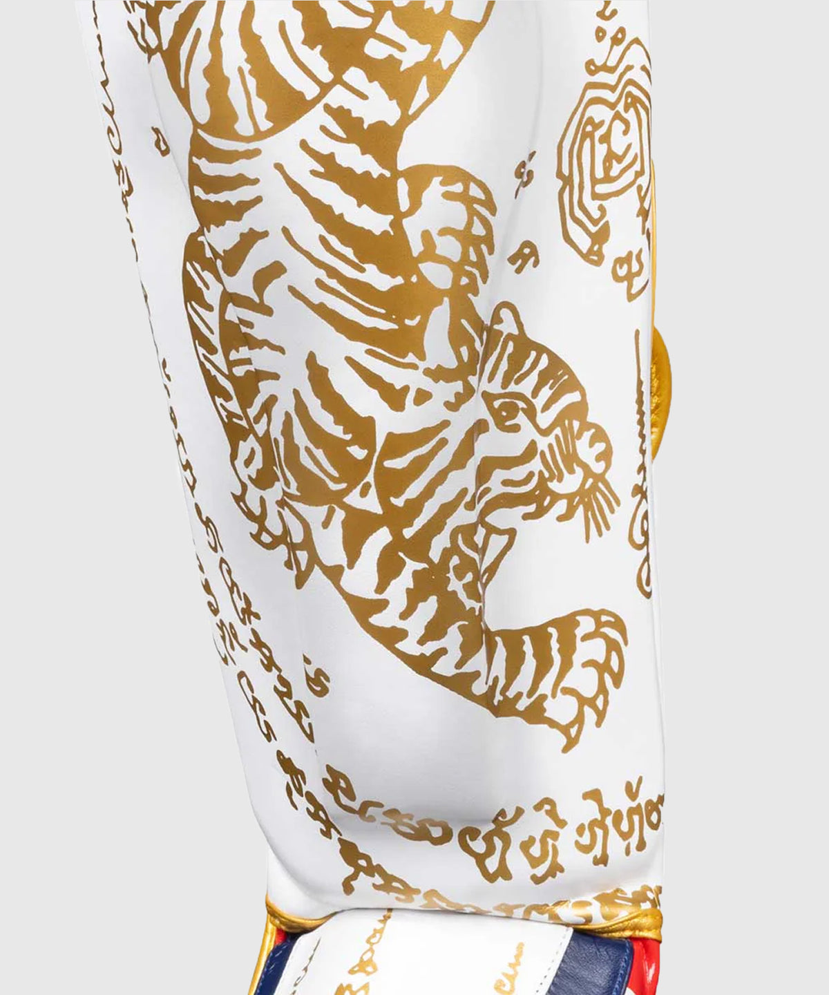 Phantom Athletics Muay Thai Limited Edition Shin Guards - White/Gold