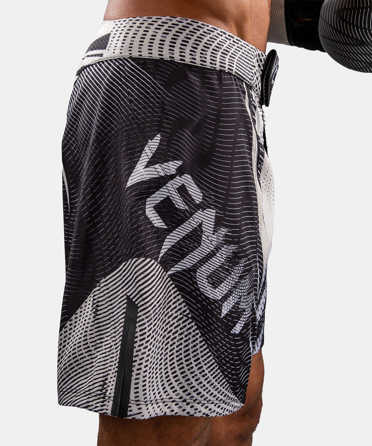 Venum Galactic 3.0 Pantaloncini da Combattimento - Bianco Sporco/Nero