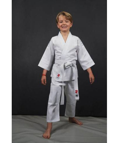 Fight Art Budo Kimono de Judo de Entrenamiento para Niños - Blanco