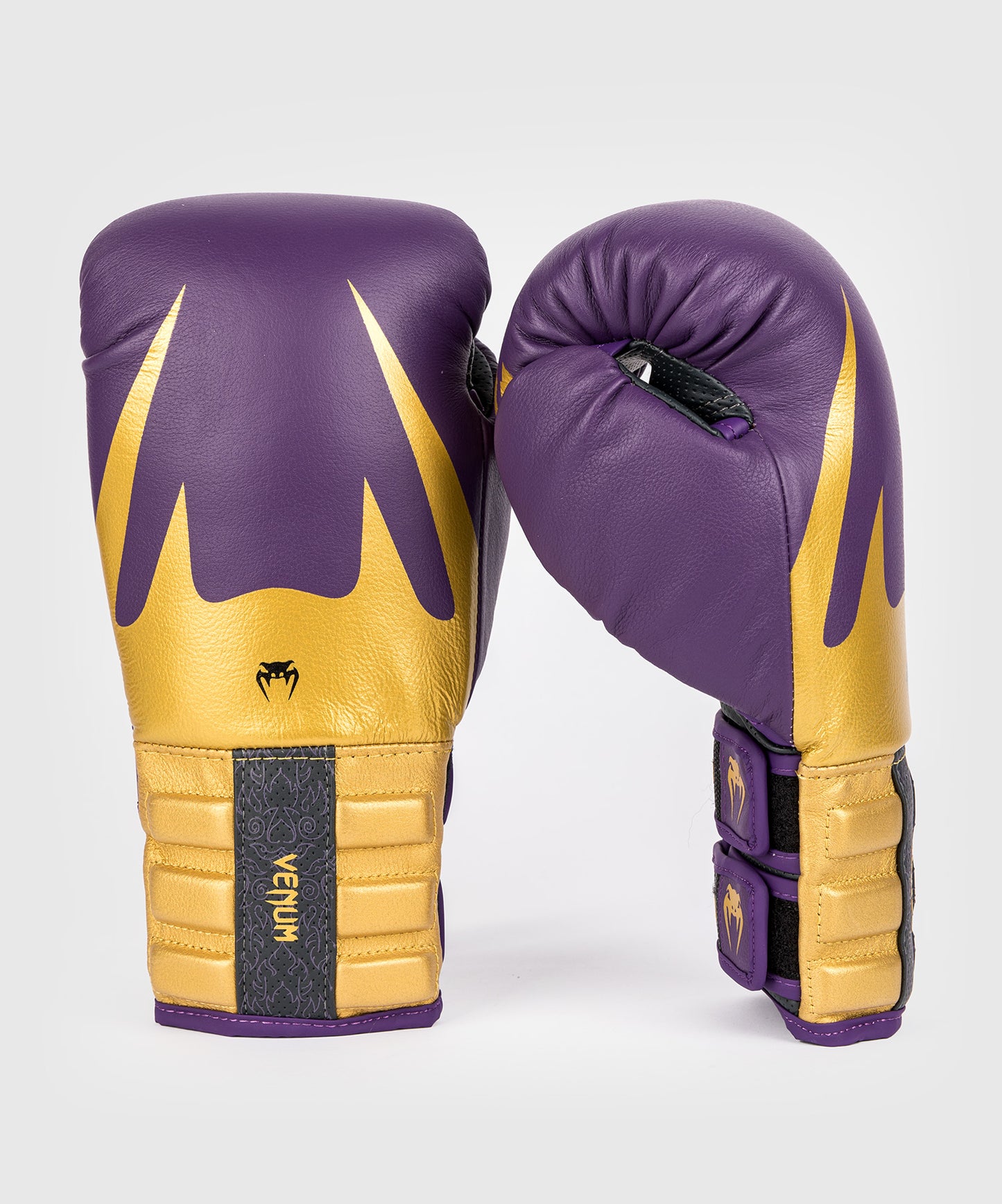 Venum Reverso Boxhandschuhe - Dunkellila/Gold