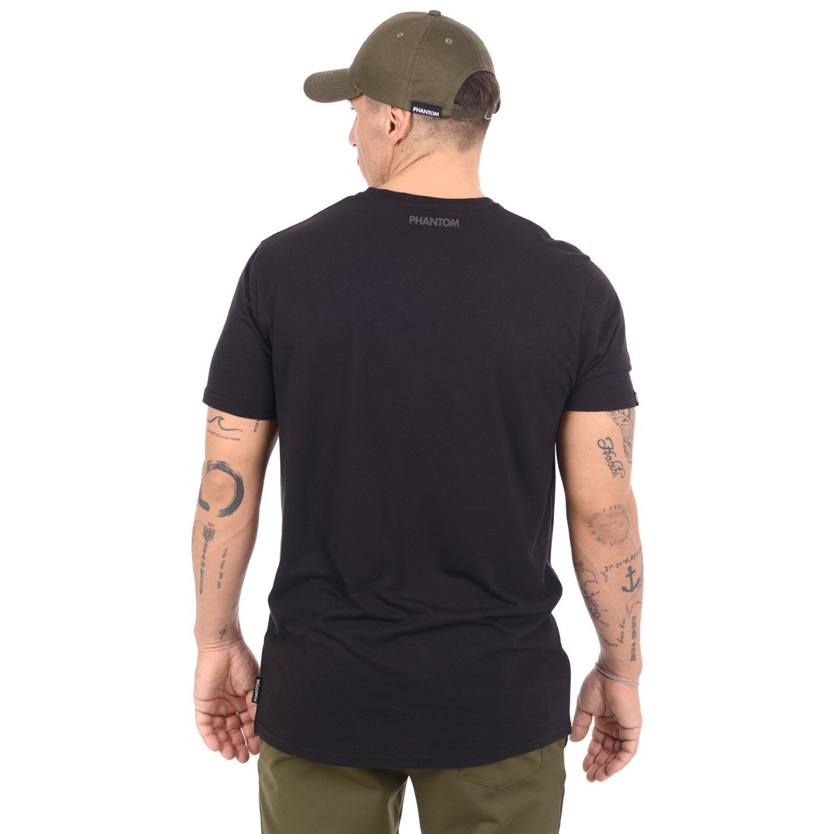 Phantom Athletics Supporter Trainings-T-Shirt - Schwarz