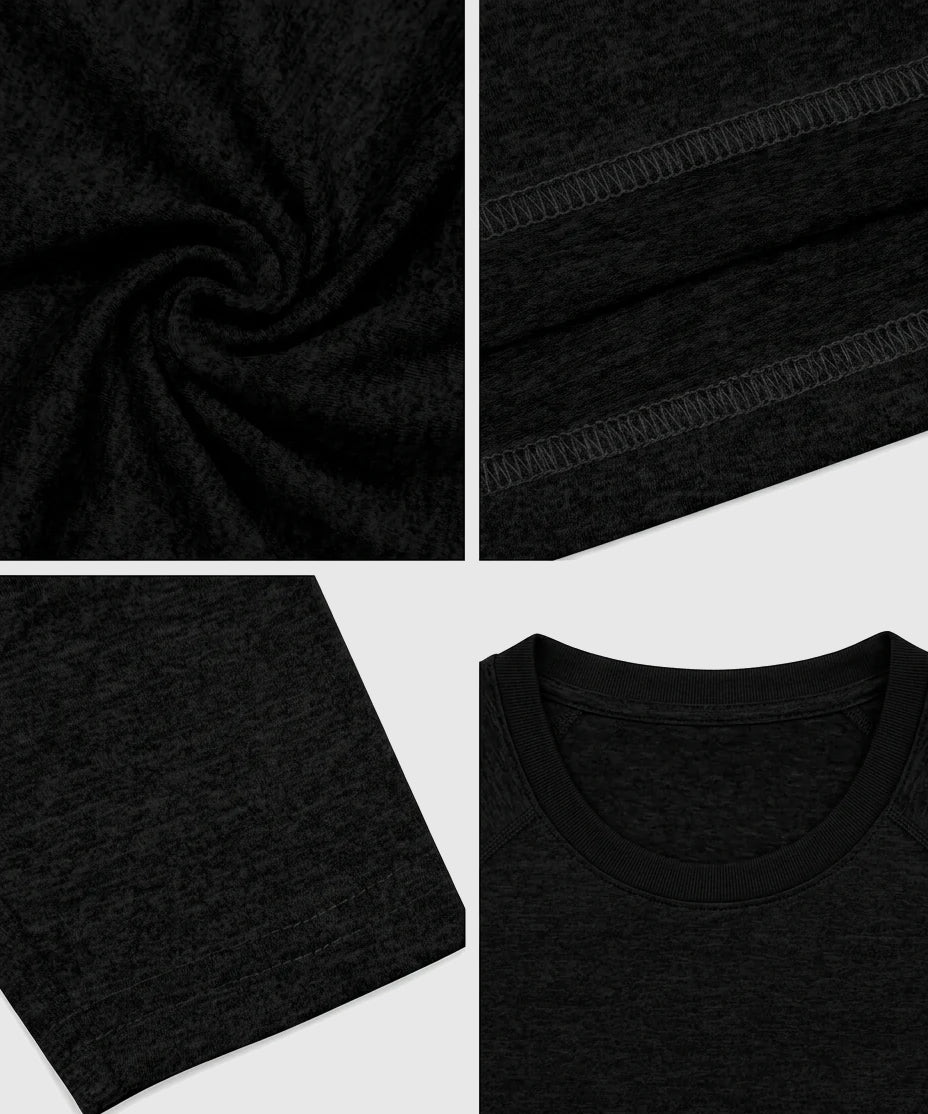 Tyce Skin Kurzarm-Kompressionsshirt - Schwarz
