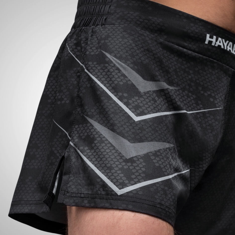 Short de MMA Hayabusa Kickboxing Arrow - Noir