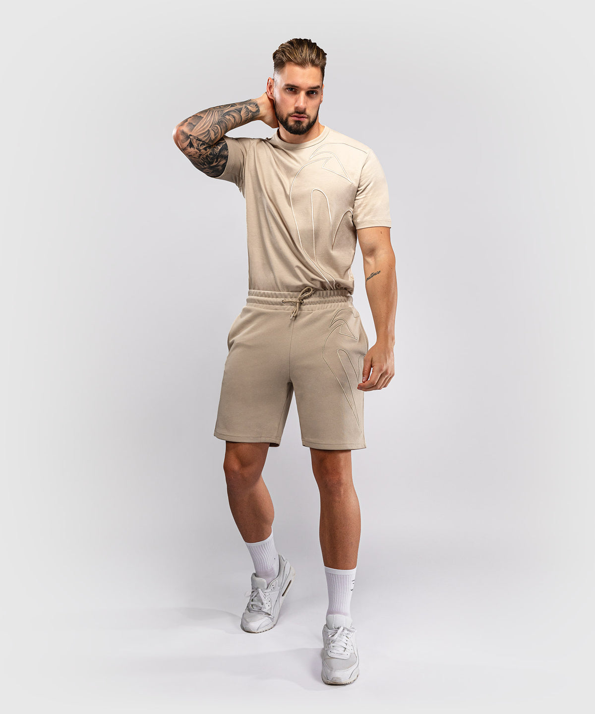 Short en Coton Venum Giant 3D – Beige