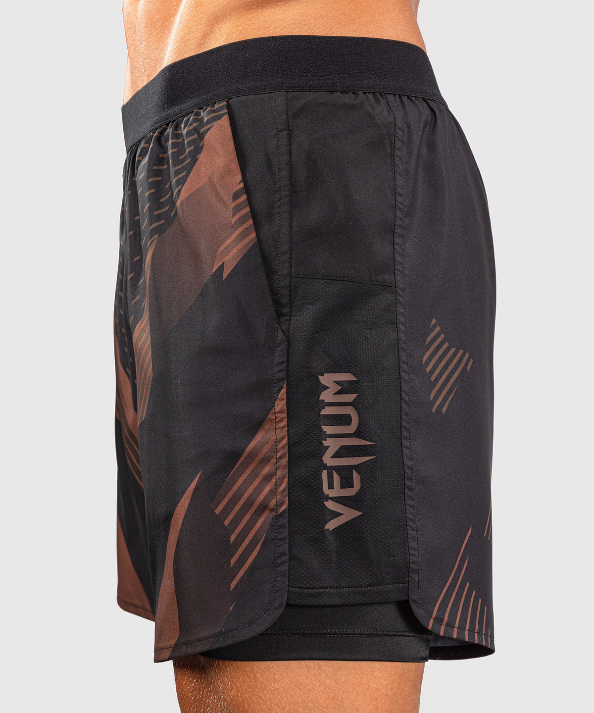 Short d’Entraînement Venum No-Gi 6.0 - Noir/Marron