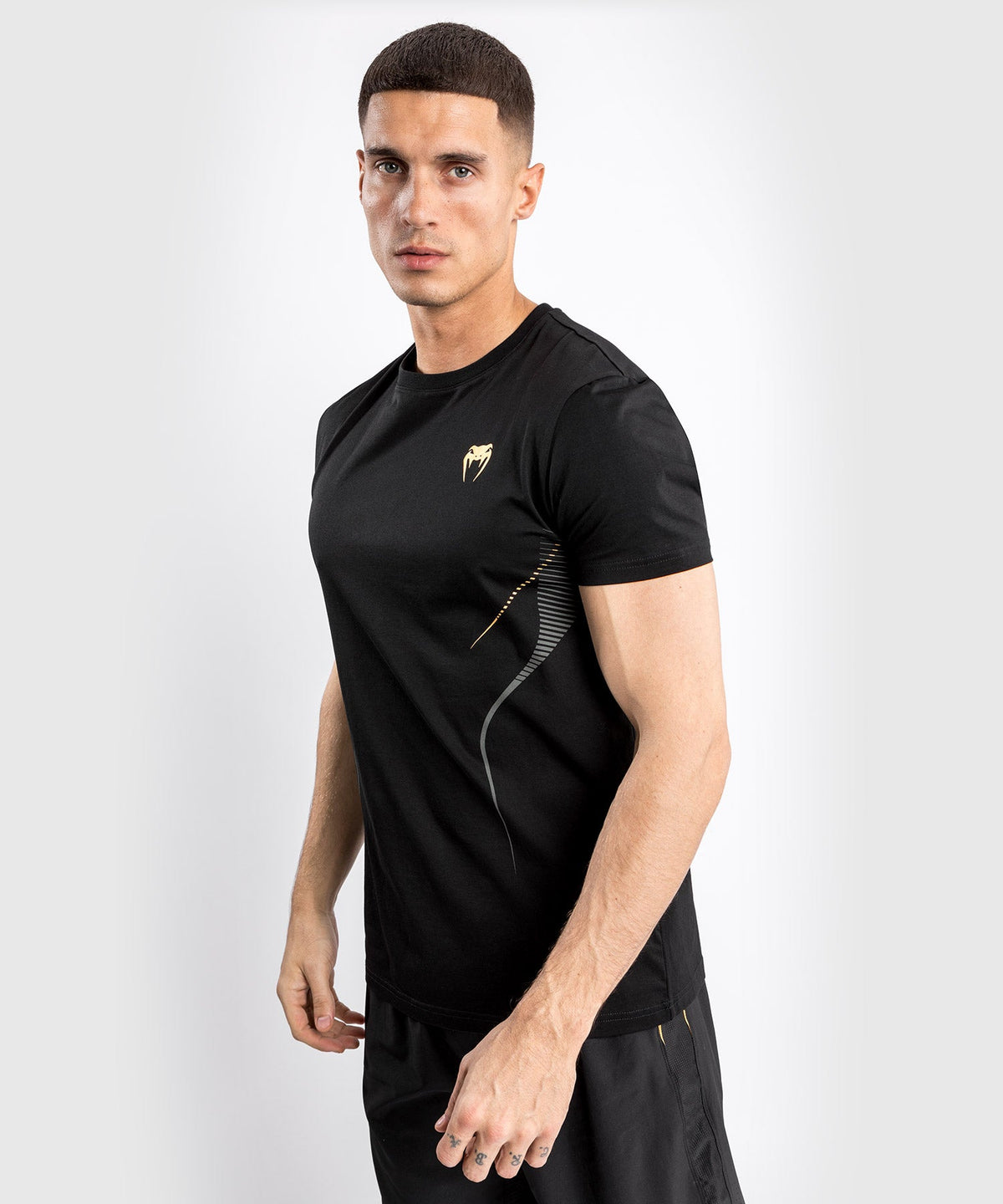 T-shirt Venum Athletics – Noir/Or