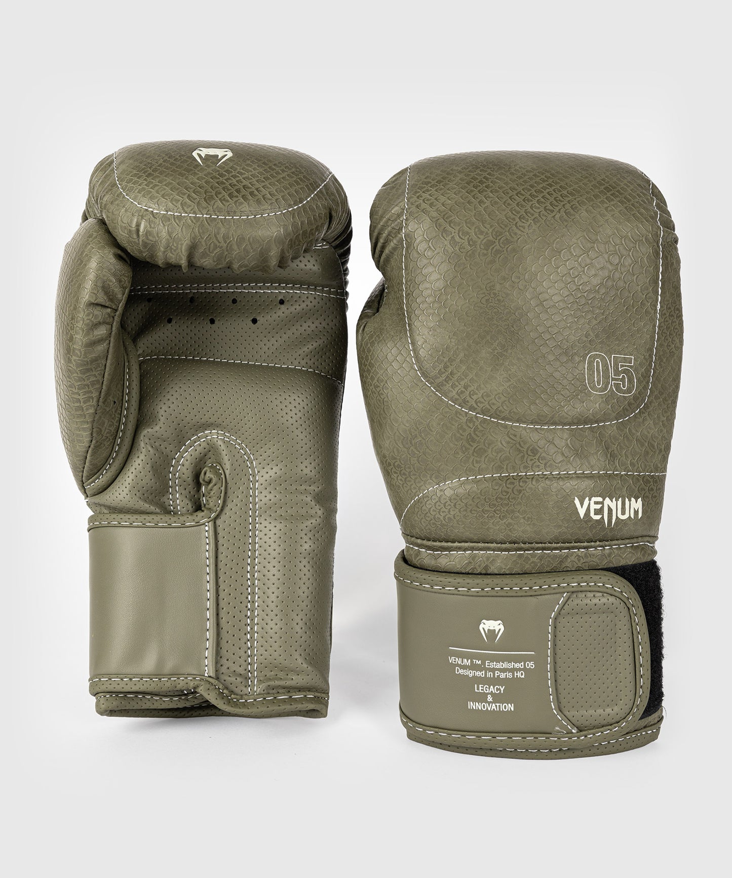 Venum Impact Evo Scales Boxhandschuhe – Armeegrün