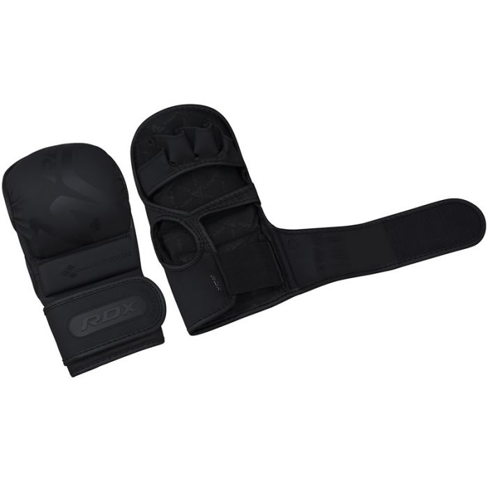 RDX T15 MMA Sparring Gloves - Matte Black