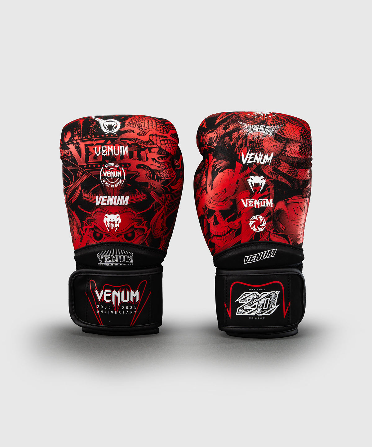 Gants de Boxe Venum 20th Anniversary - Noir/Rouge