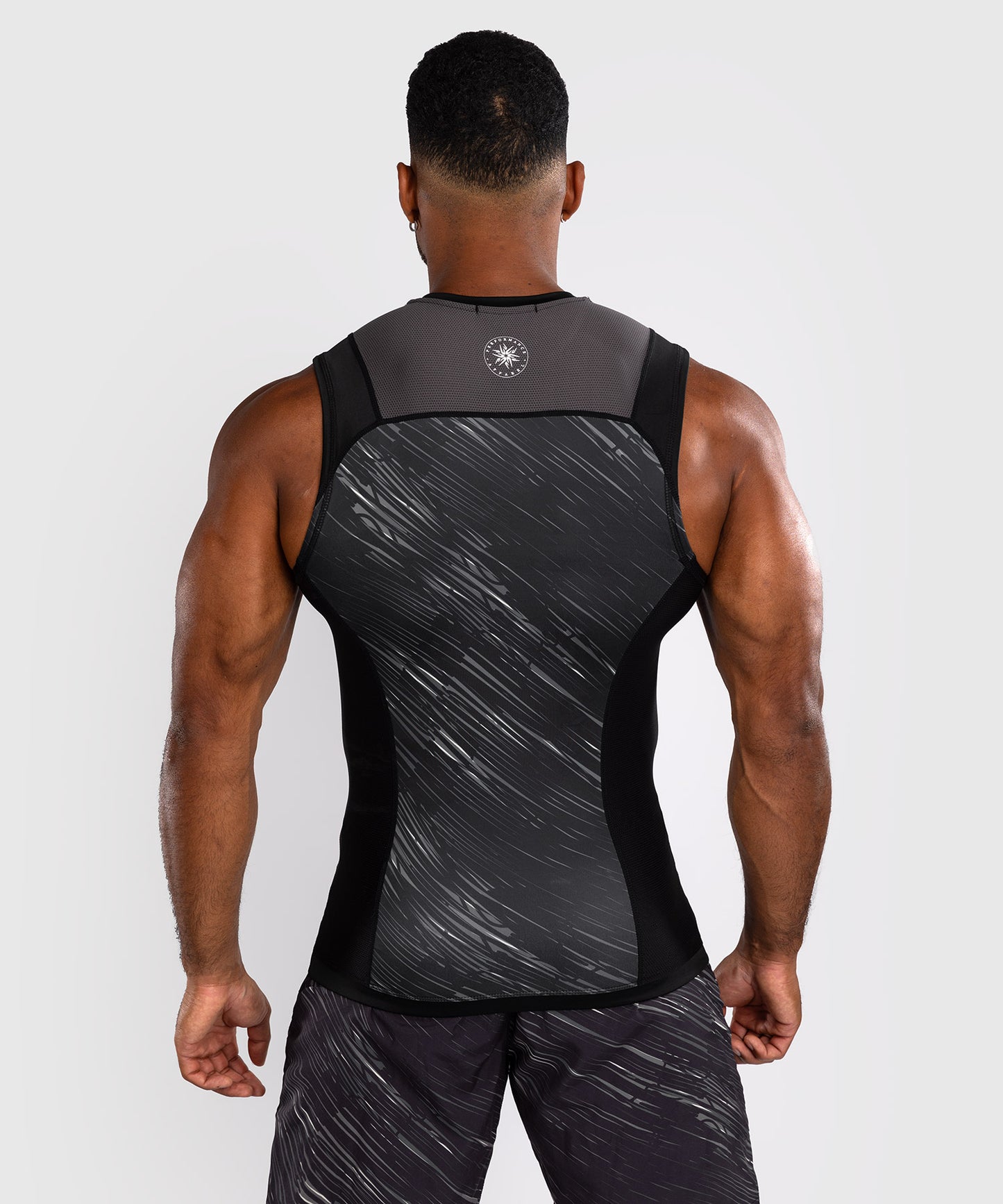 Venum Rapid Rashguard Senza Maniche - Nero/Grigio Tempesta