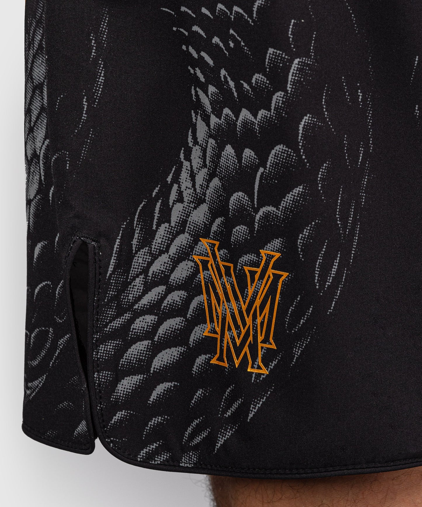 Venum Matupa Fightshorts - Schwarz/Grau/Gold