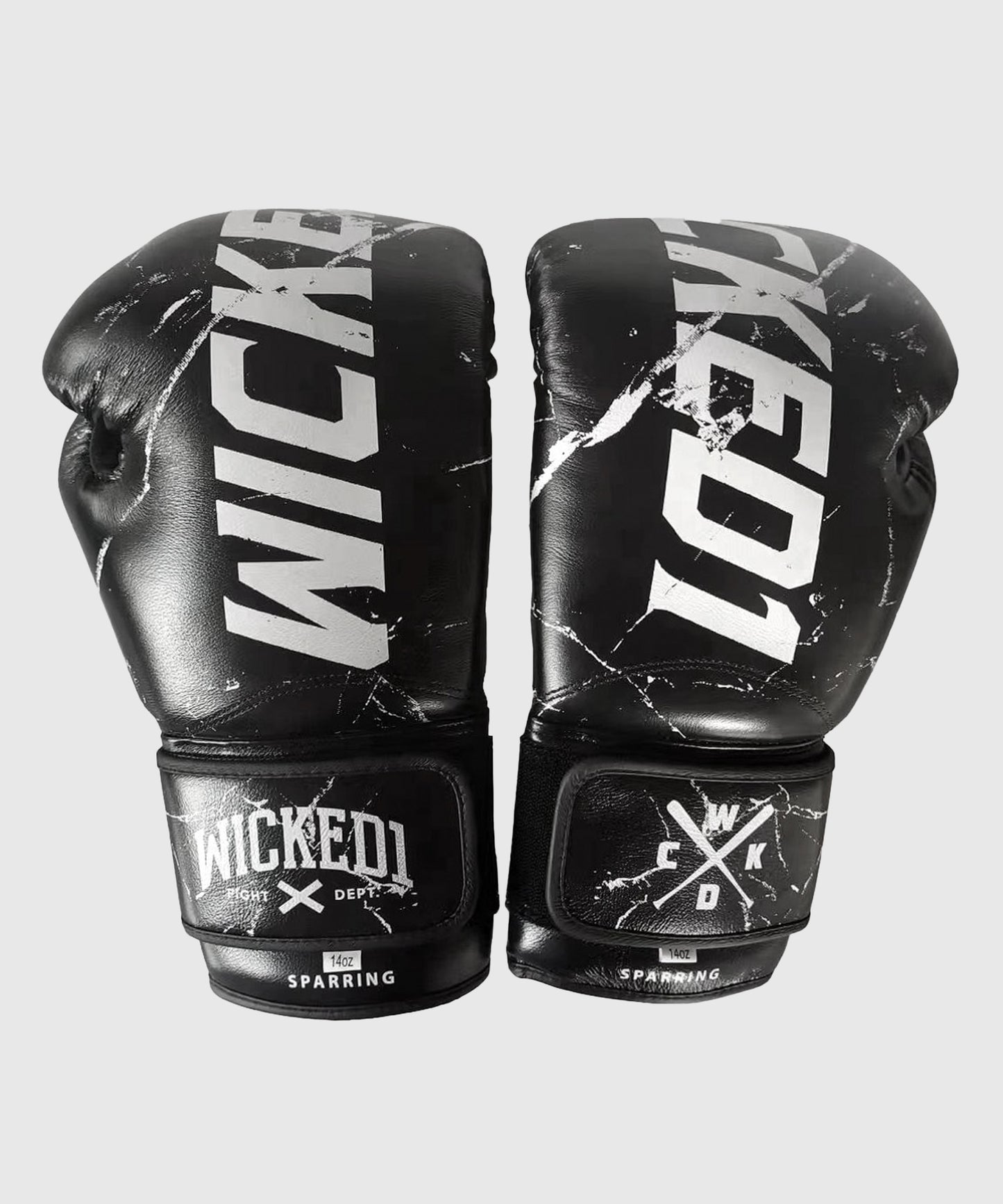 Wicked One Right Guantoni da Sparring MMA - Nero/Rosso