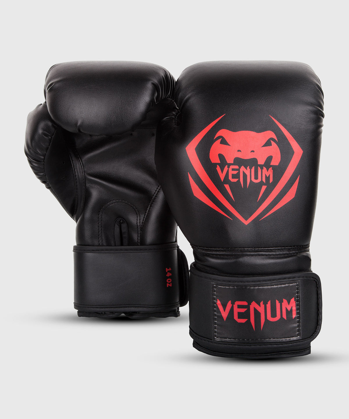 Guantes de Boxeo de Competición Venum - Negro/Rojo