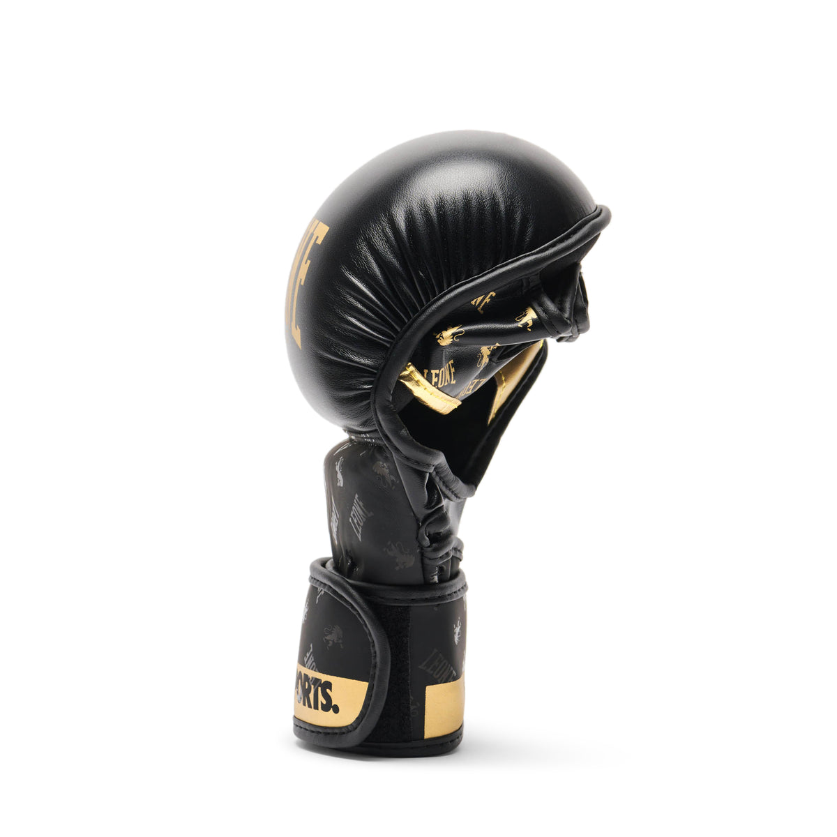 Leone DNA MMA-Sparring-Handschuhe - Schwarz/Gold