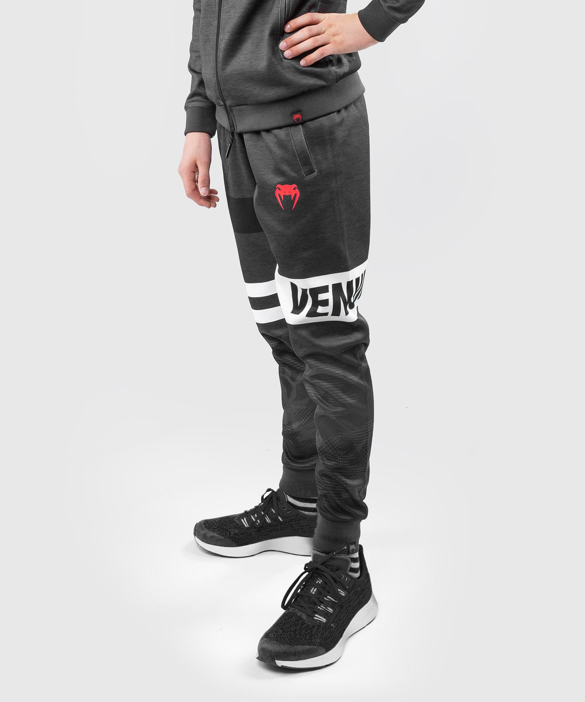 Venum Bandit Jogginghose - Kinder - Schwarz/Grau