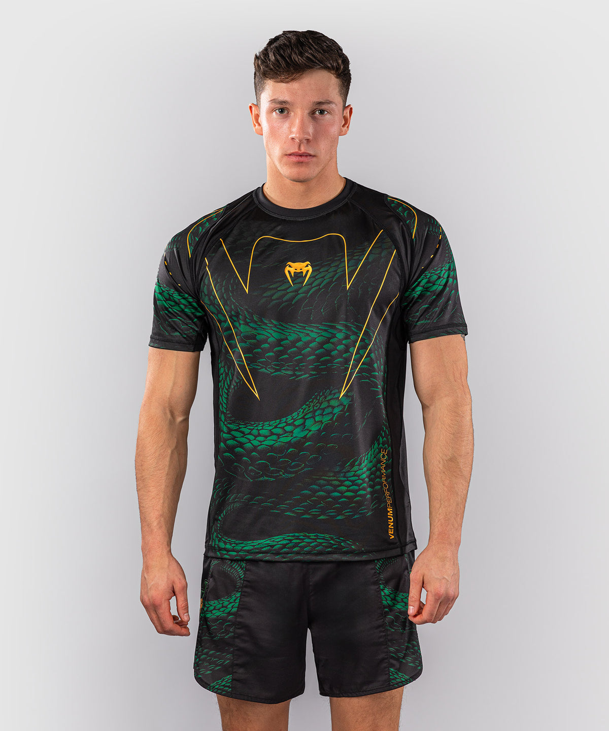Venum Matupa Maglietta Dry Tech - Nero/Verde/Oro