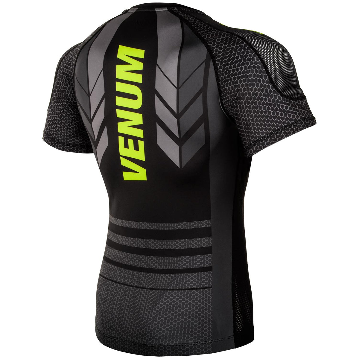 Rashguard Venum Technical 2.0 - Manches courtes - Noir/Jaune