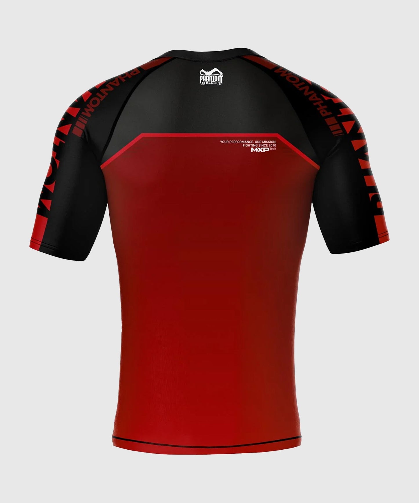 Phantom Athletics Evo Apex Rashguard - Nero/Rosso