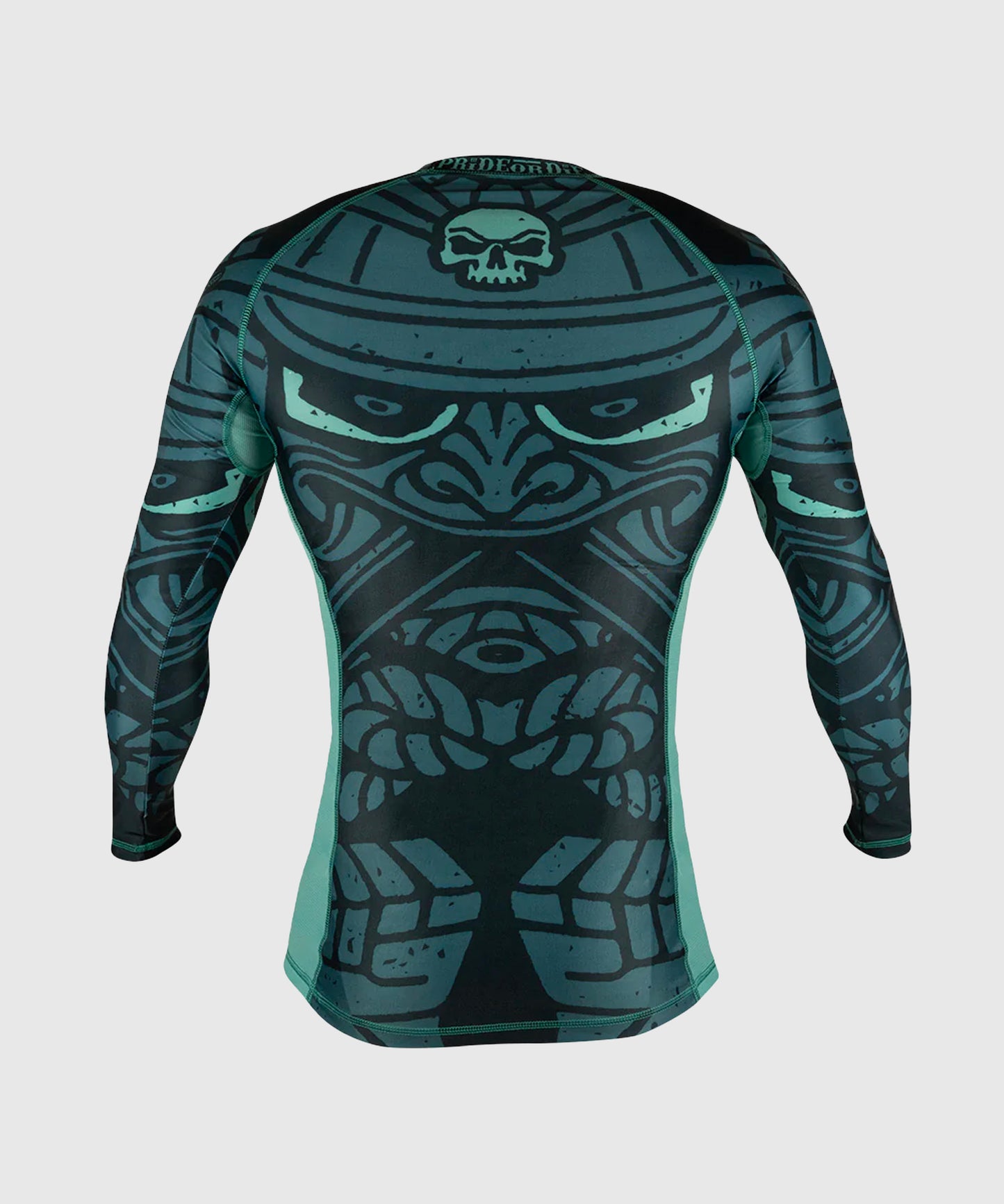 Pride Or Die Samurai Long Sleeve Rashguard - Black