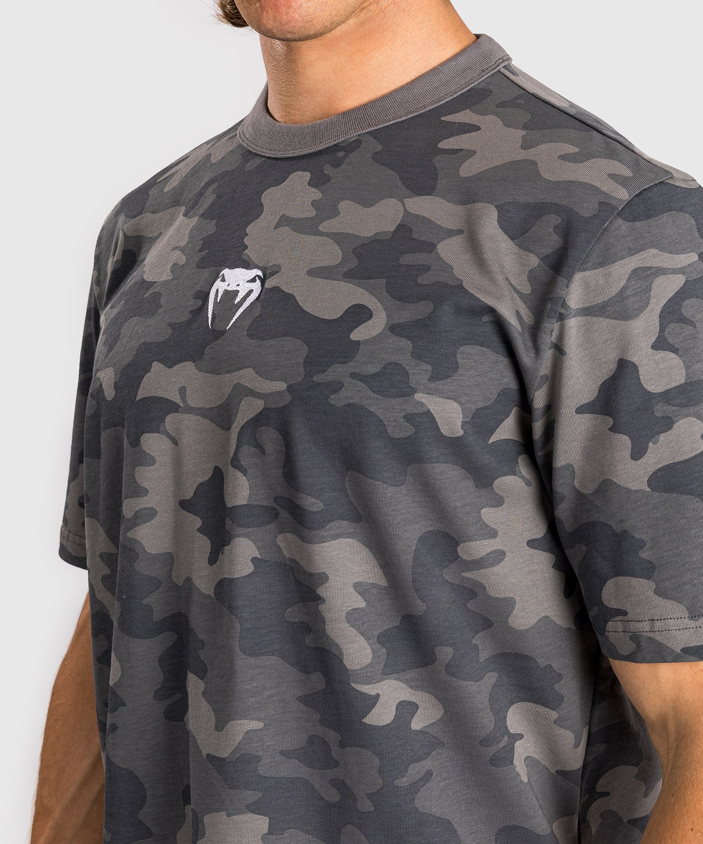 Venum Vortex XL Herren T-Shirt - Anthrazit Camo