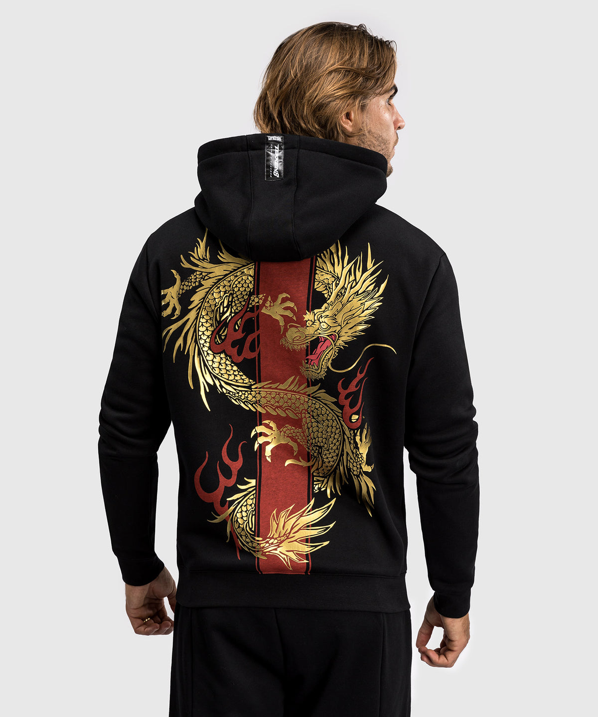 Venum x TEKKEN 8 - Marshall Law Sudadera - Negro/Rojo/Oro