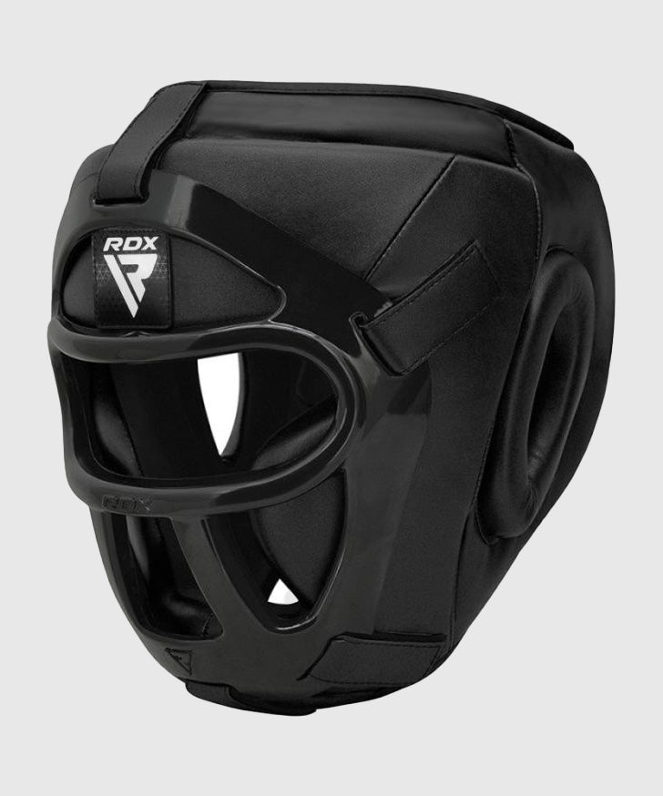 RDX Griglia Sports Zero Impact Casco da Boxe - Nero