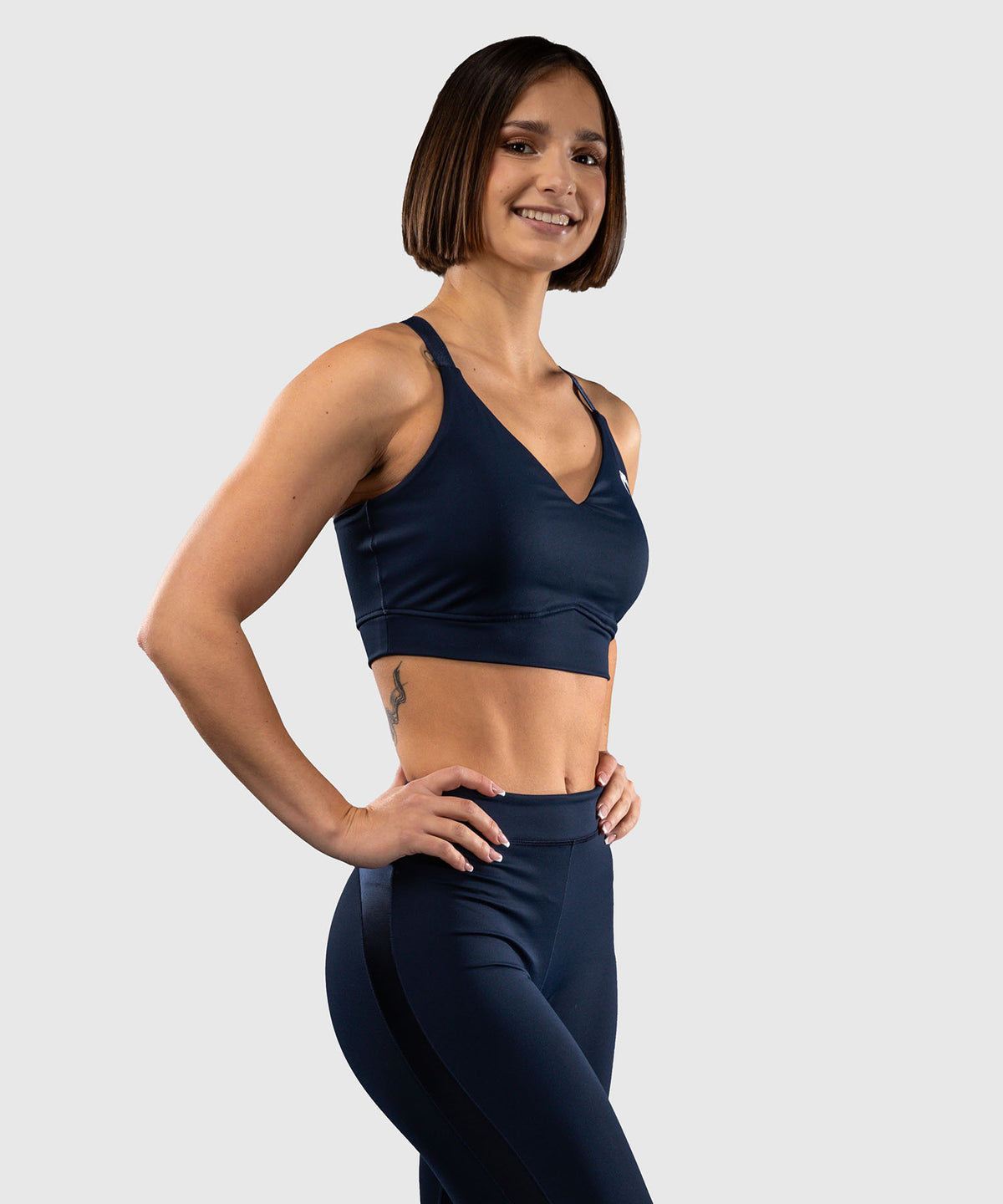 Brassière de Sport pour Femme Venum Sculpt Shape - Bleu Marine