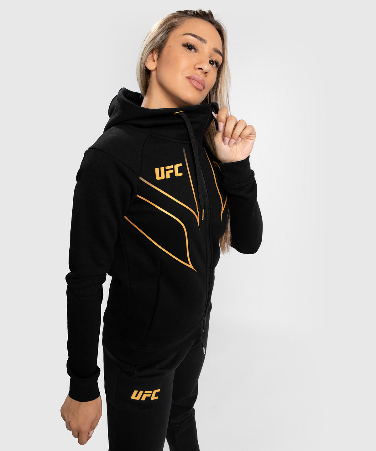 UFC Venum Fight Night 2.0 Replica Frauen Full Zip Hoodie - Champion