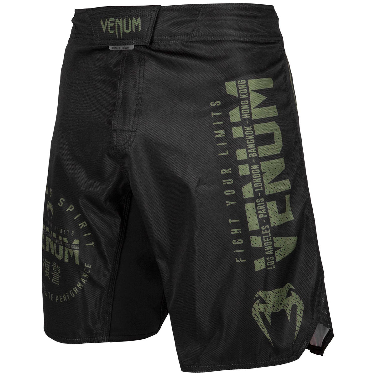 Pantalones MMA Venum Signature - Negro/Caqui