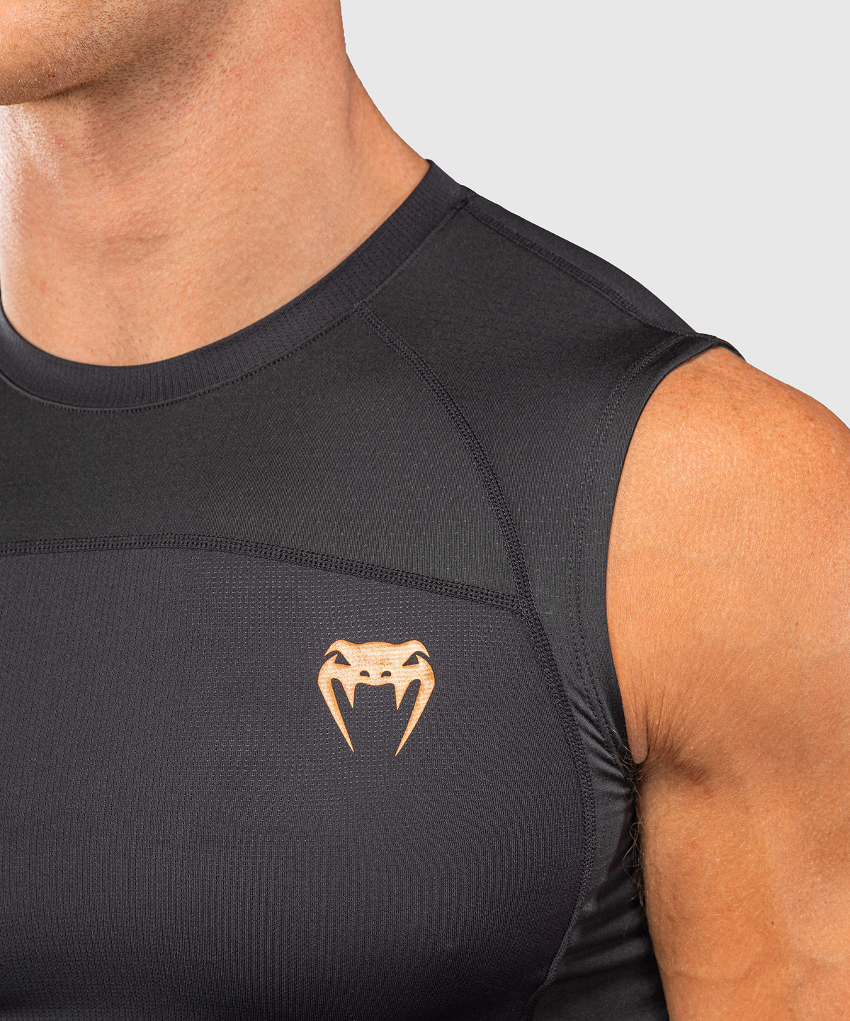 Venum G-Fit Revolution Rashguard senza maniche - Nero/Rame