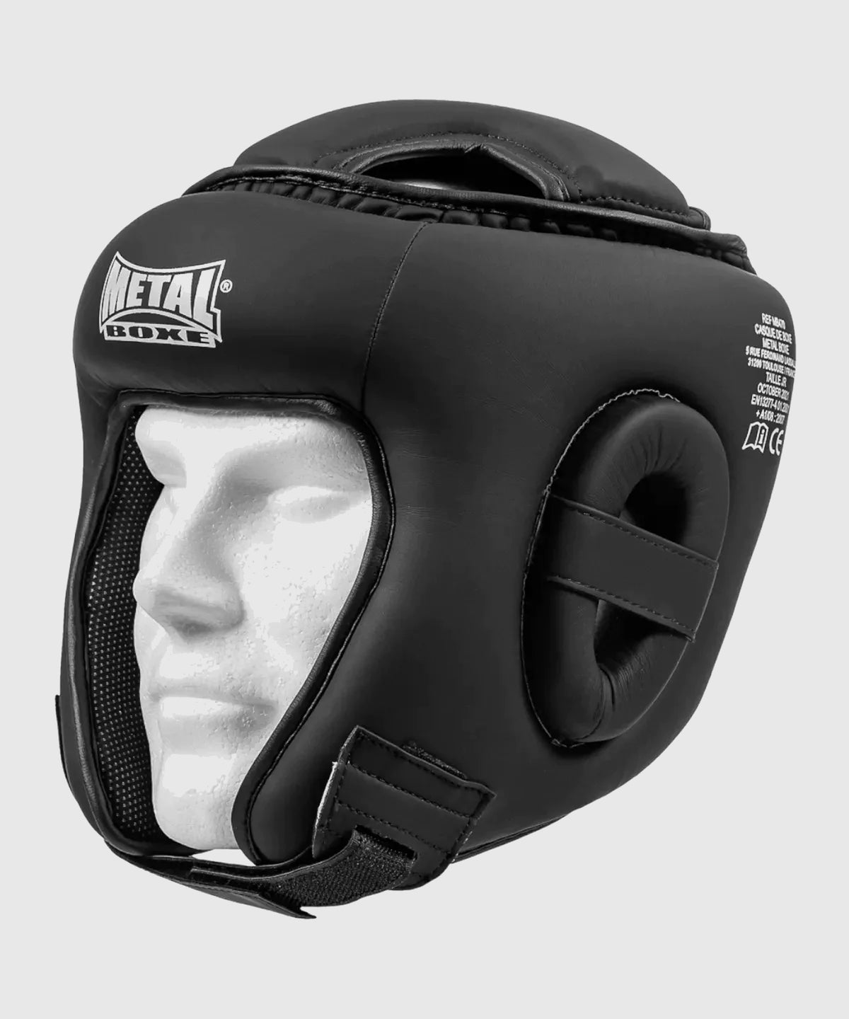 Metal Boxe Casco da Boxe Compétition - Nero
