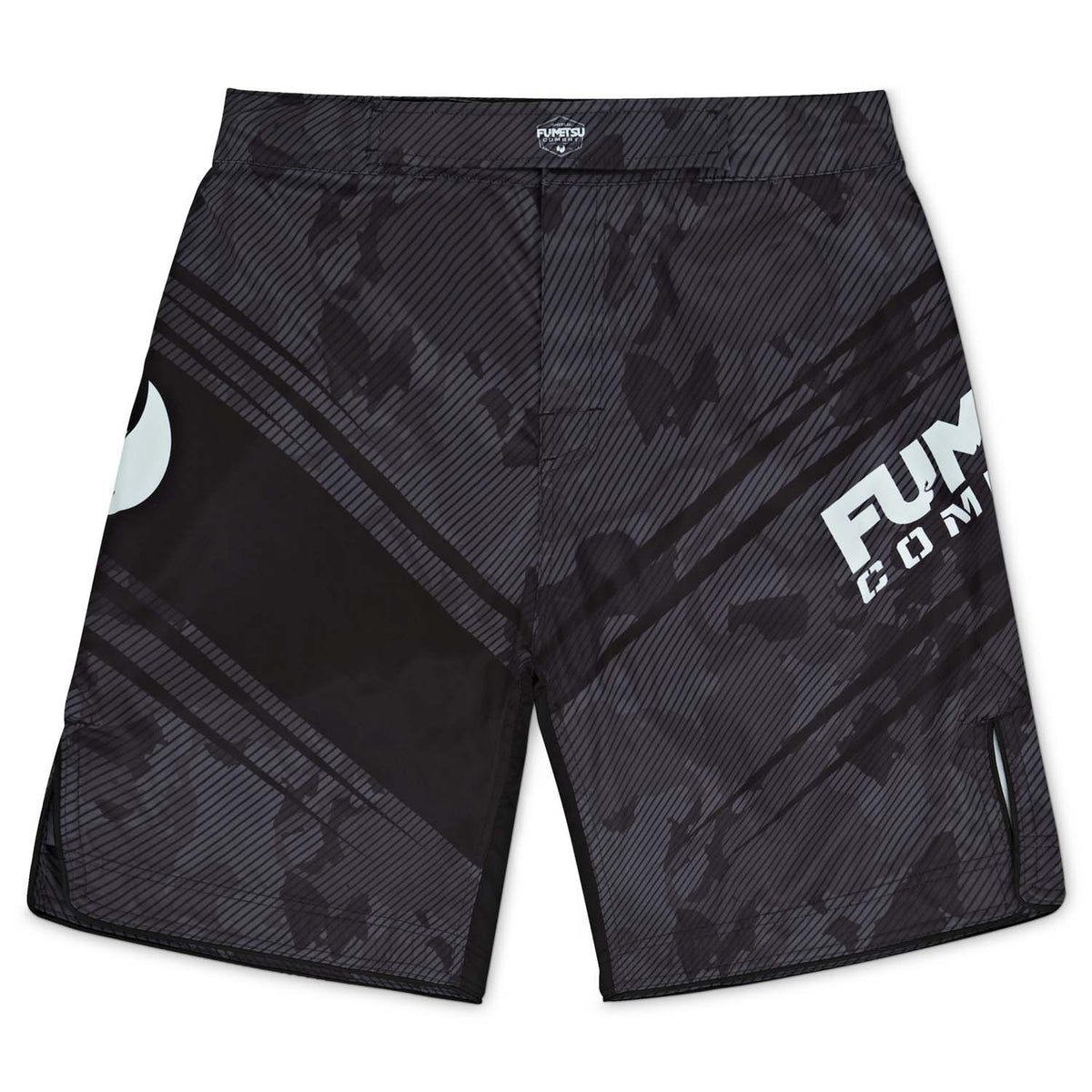 Fumetsu Shield Fightshorts - Nero/Camouflage