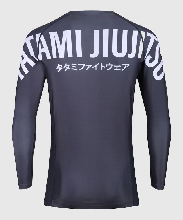 T-Shirt De Compression Impact Manches Longues Tatami Fightwear - Gris