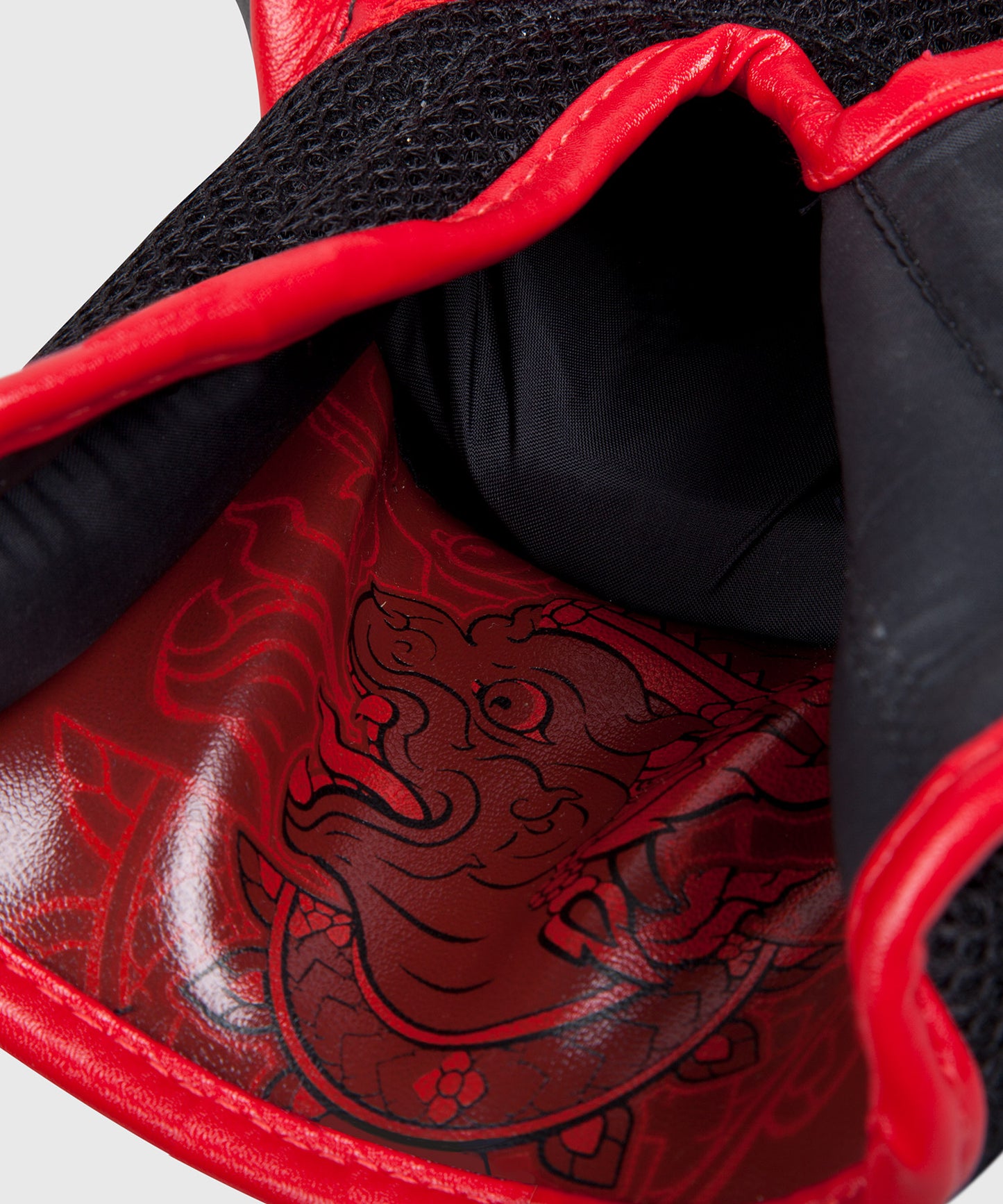Venum Sharp Boxing Gloves - Nappa Leather - Black/White/Red