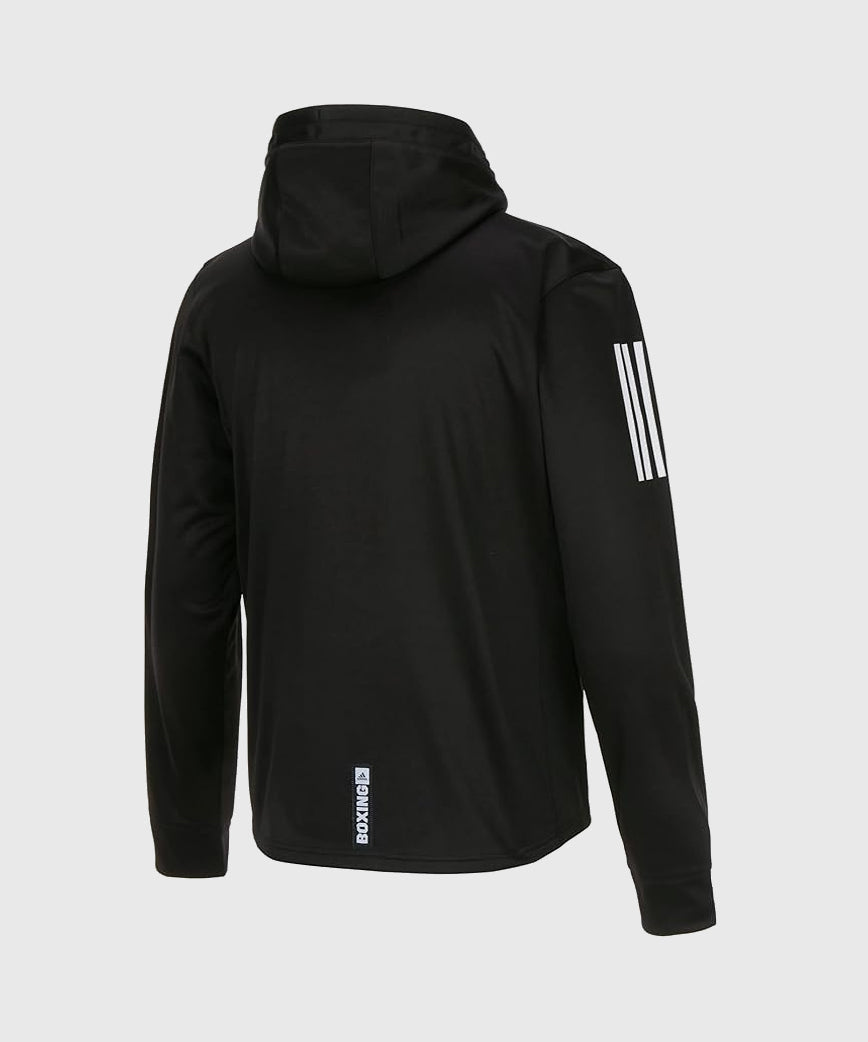 Adidas Boxwear Tech Zipped Hoodie - Black/White