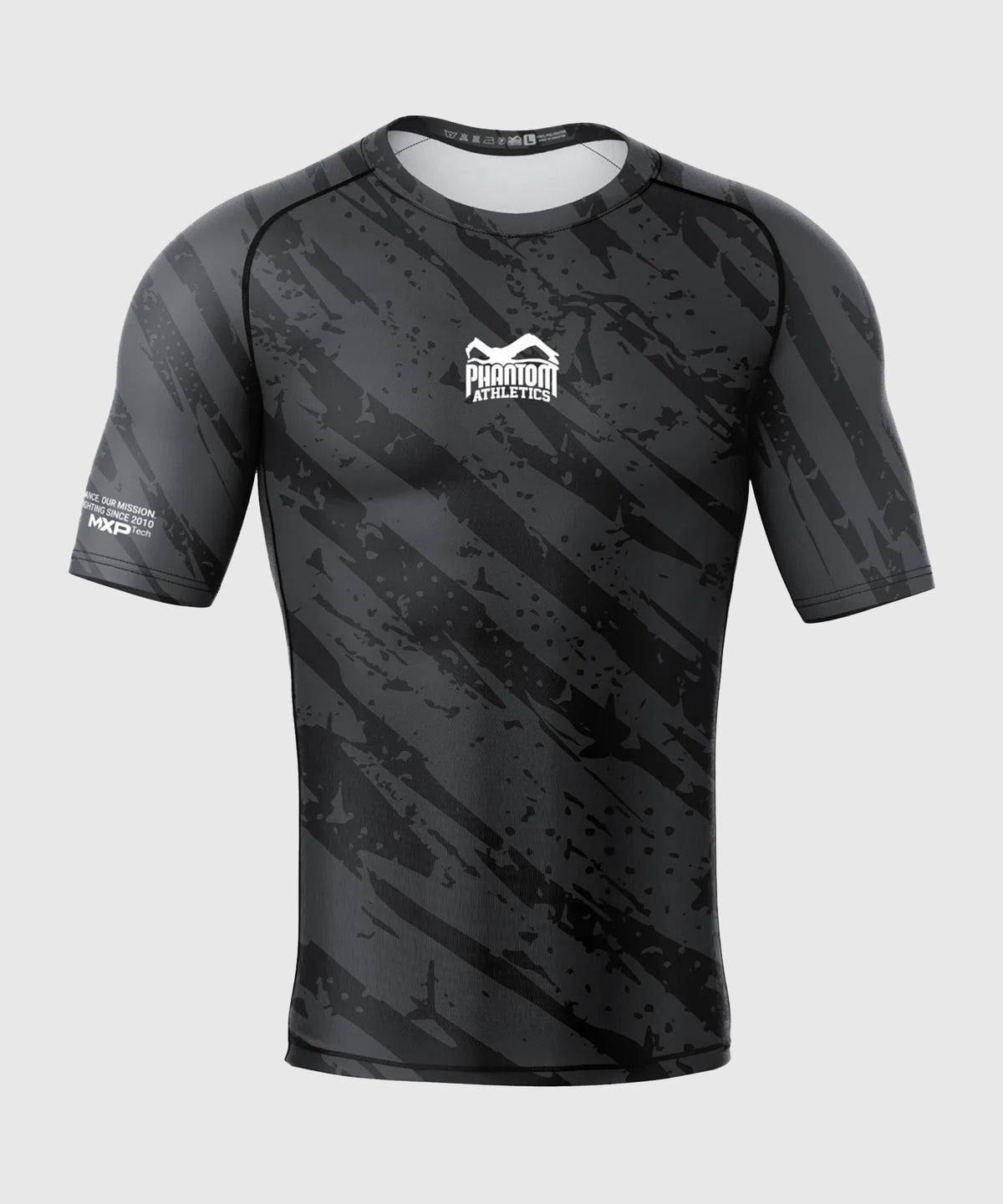 Phantom Athletics Evo Camo Tiger Rashguard - Grigio
