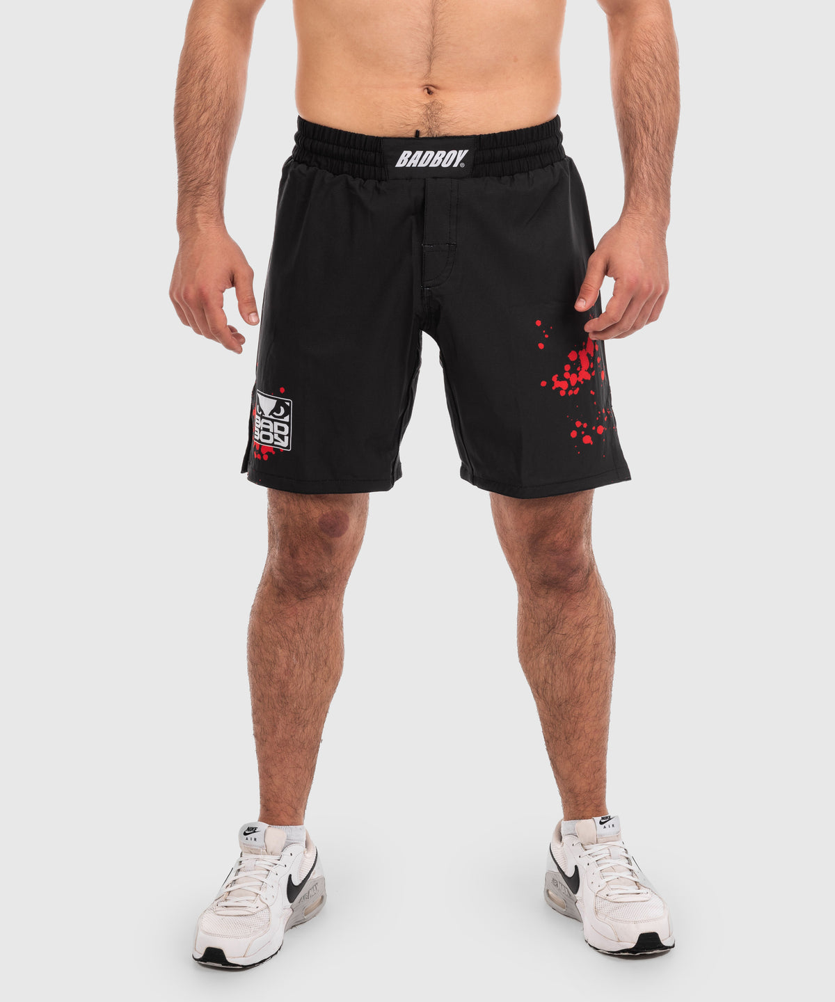 Bad Boy Splatter Fight-Shorts - Schwarz/Rot