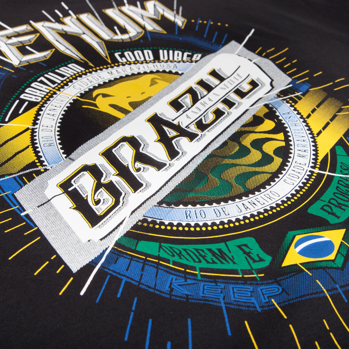 T-shirt "Keep Rolling" de Venum - Noir